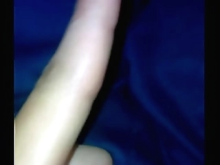 white shemale tera dior anal play with brown dildo