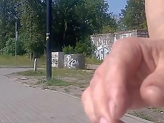 public city day young tranny