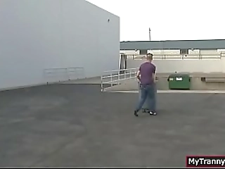 boss ts morena gets analed by guys cock