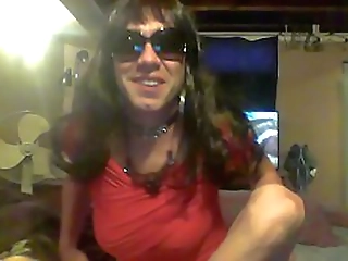 shemale on female action with hot tranny with a huge cock