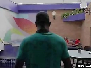 blonde tranny pamela lenvisk sucks a bbc before taking it up her asshole