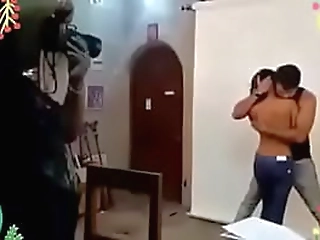 asian trans model shows her small dick and her young tits