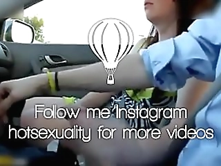 stunning brunette gives her lover a sweet surprise with her thick drilling tool