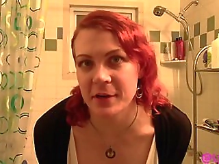 lycha drinks piss from a sports bottle