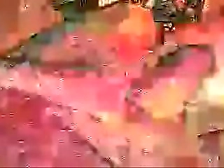 hot solo asian shemale pees & masturbates her cock in the shower