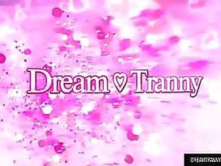 natural titted tranny danielle albuquerque masturbates in the shower