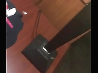 long hair shemale nicole valentin cums all over her hands