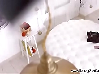 shemale natalie mars in cosplay fucking with horny man