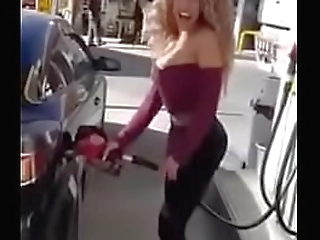 amateur femboy with body art wanking off his dick