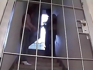 black dude pounds tranny in red lingerie