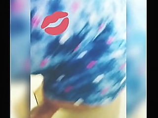 blonde shemale showing her bid dick and masturbates