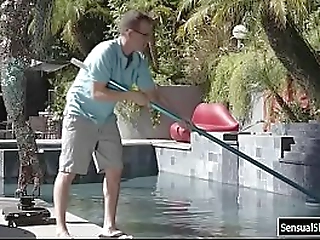 poolboy destroys tgirls tight ass