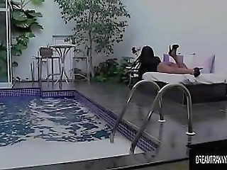 naughty transsexual adrielhy bronze and her gardener fuck each other'_s asses