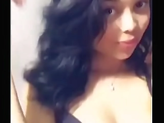 salma seduces muscular guy with her black lingerie and cock sucking