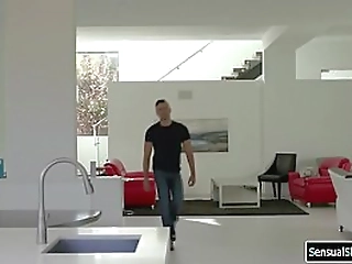 tattooed ruckus destroys ts tight ass