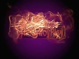 brunette shemale using sex toy with hot babe