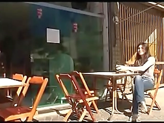 hot brunette enjoy giving a blowy and then hardcore fucking