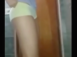 horny shemale slut pocky stuffs her teen shemale ass with a lollipop