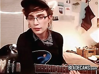 glowing shemale nerd hooker