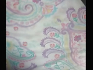 slim ladyboy shemale masturbates her cock