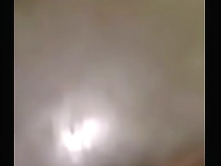 horny shemale with nice ass jerking her cock and ass playing