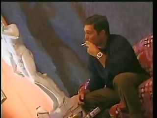 shemale bends over and gets her sexy tight ass hole fucked