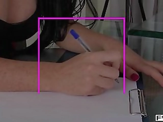 threesome with sex crazed assistants emma leigh &amp_ anissa kate