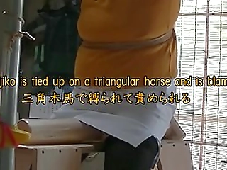 enema and triangular horse blame to jyosouko fujiko butt