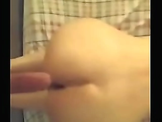 quick cumshot into tight ass