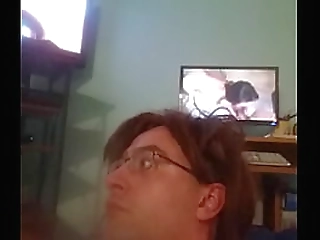 tattooed latina shemale gabi ink jerks off and fingers her hot, tight ass