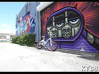 appealing tranny bitch is eager to get cock in mouth and ass