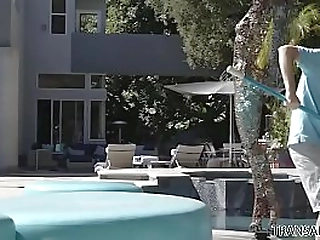 natalie mars fucks with the pool boy