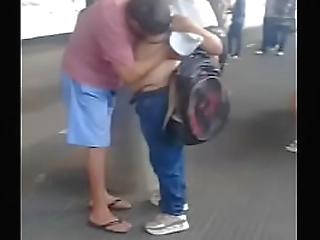 sensual shemale drilling her man and getting a facial