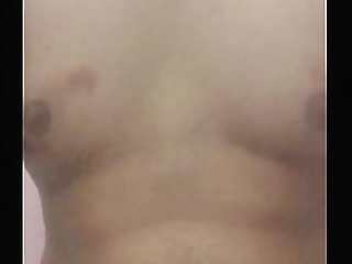 hot brunette teen and her shemale lover fucking on webcam