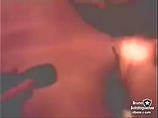 hot shemale aleshka markov takes two dicks at once and gets creampied