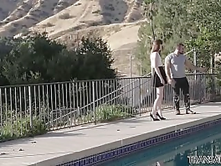 pretty shemale masturbating big dick