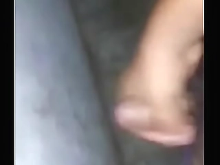 hot tall brunette ts giving solo masturbation show for fans