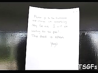 super luscious tranny in act