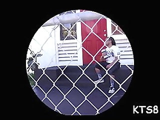 beautiful elle worships cock with her hand  mouth and ass