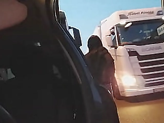 blonde big ass shemale twerks & sucks bbc dildo