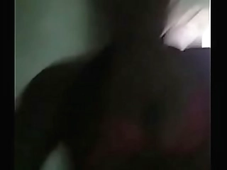 provocative black shemale strokes her big shecock