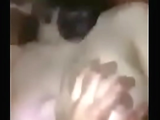 pussy and anal hole of blonde female drilled by tranny