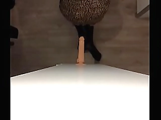 young ebony shemale eduarda gets an interracial anal pounding