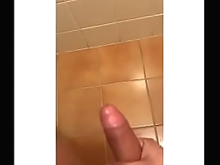 shemale latina cummed toying ass solo