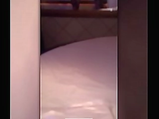 sexy shemale masturbate her 7 inch cock & cumshot [trans anairb]