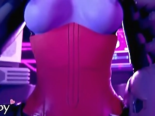 hot hunk absorbs cum from bottom, then slurps it up with hunger!