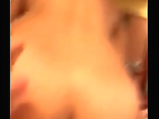 sissy boy masturbates on beautiful shemale