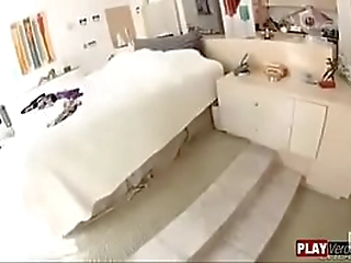 hot shemale masturbates and ejaculates