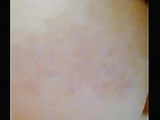 japanese ladyboy sucking on a dildo while stroking her shecock shaft