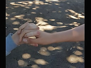 pale redhead using a strapon to fuck a shemale